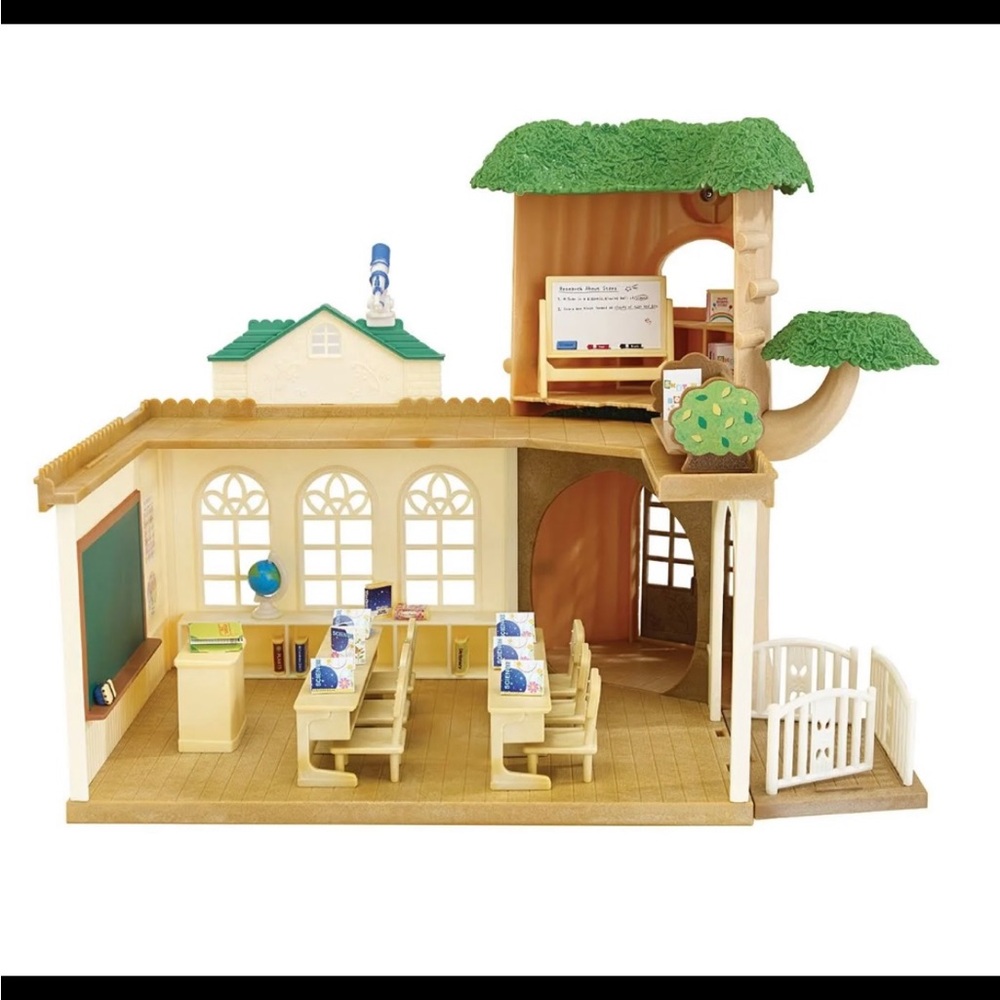 Calico Critter school house